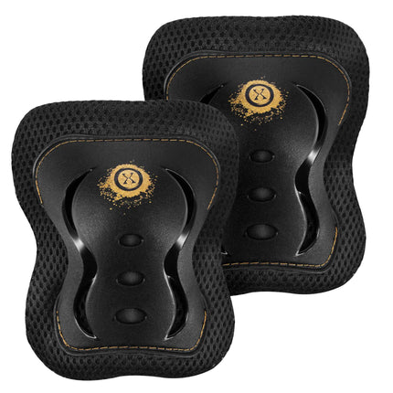 Skate-Schutzausrüstung-Set, Handgelenk, Ellbogen, Knie, Größe M