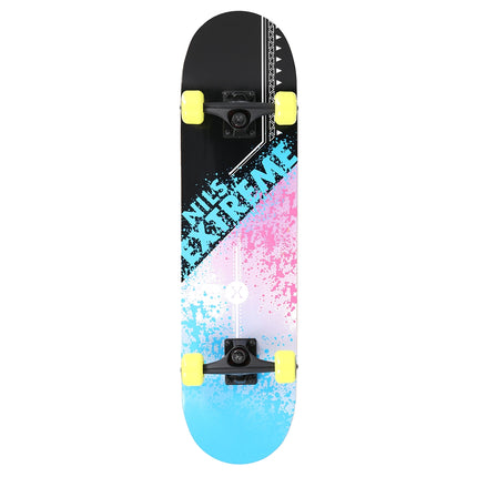 Skateboard, 31"" Ahorn-Deck, Double Kicktail
