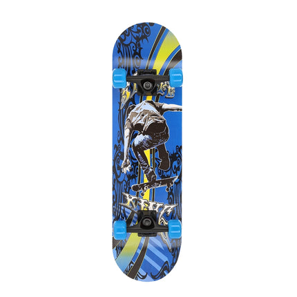 Skateboard, 8"" Deck, robustes Ahornholz