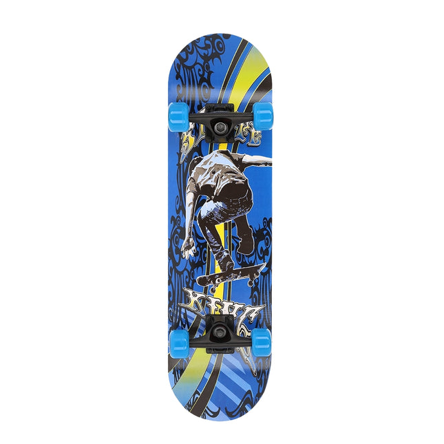 Skateboard, 8"" Deck, robustes Ahornholz