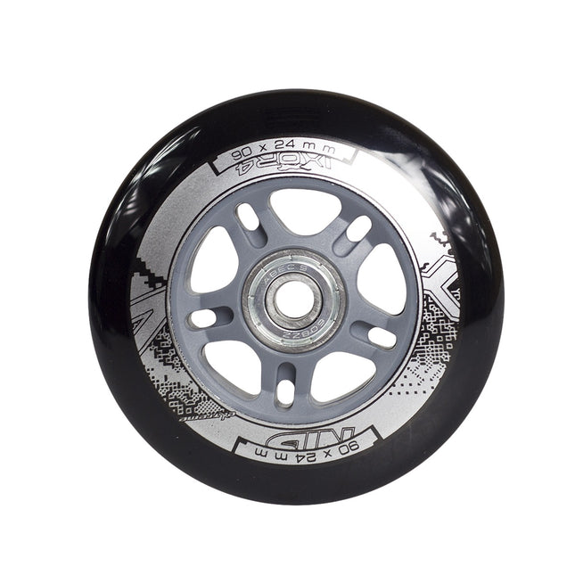 Skateboardrollen 90x24 82A & ABEC-9 Kugellager Set