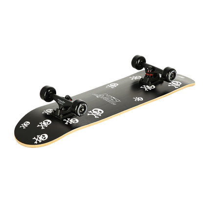 Skateboard s motivem lebek, odolná deska