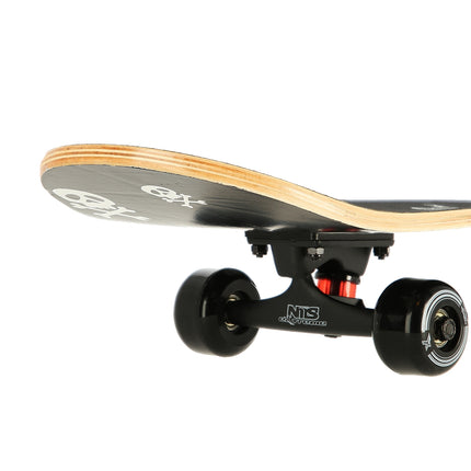 Skateboard s motivem lebek, odolná deska