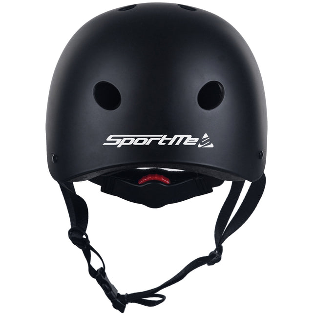 Skatehelm S 53-58cm Schwarz