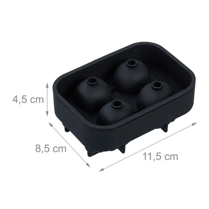 Totenkopf Eiswürfelform 2er Set