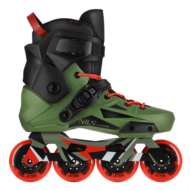 Slalom-Inlineskates, Grün, Größe 36, 80-mm-Rollen