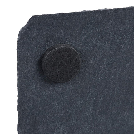 Slate Coasters Set of 12 – 10x10 cm Square Plates