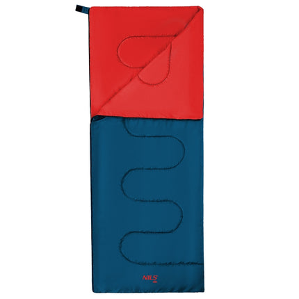 Sleeping Bag, Blue-Red, Lightweight, Compact
