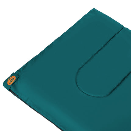 Sleeping Bag, Green-Orange, Lightweight, Compact