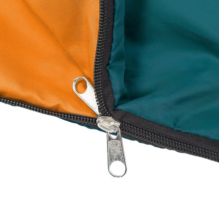 Sleeping Bag, Green-Orange, Lightweight, Compact