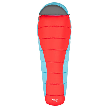 Sleeping Bag, Red-Blue, Lightweight, Compact