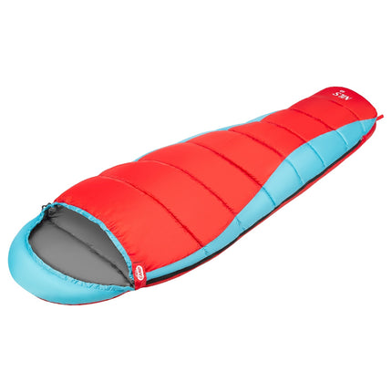 Sleeping Bag, Red-Blue, Lightweight, Compact