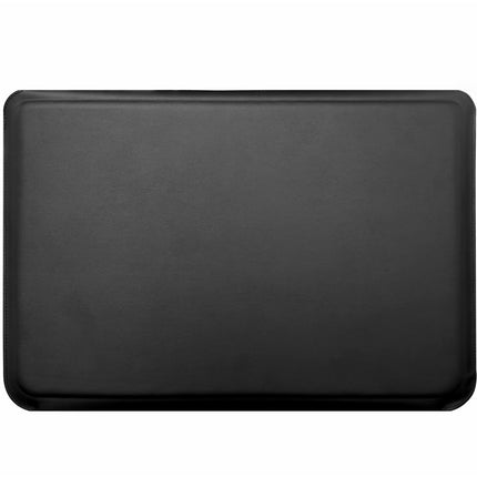 Housse pour ordinateur portable 16" en similicuir noir