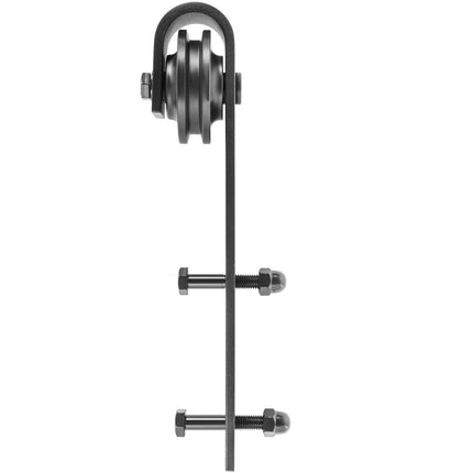 Sliding Barn Door Hardware Kit, Double 12 ft, 330 lb