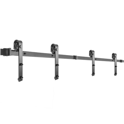 Sliding Barn Door Hardware Kit, Double 12 ft, 330 lb