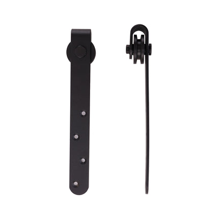 Schiebetürbeschlag-Set, 180 cm, Karbonstahl-Set
