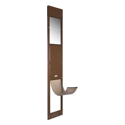 Sliding Glass Dog Door Insert, Adjustable Height, XL Flap, Lock