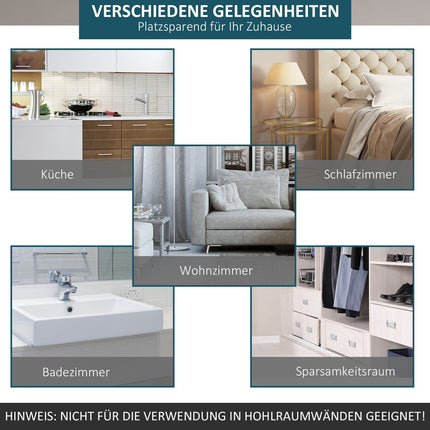 Schiebetürbeschlag-Set, Karbonstahl, 200 cm, braun
