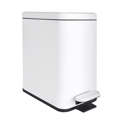 Schmaler Treteimer, 10L – Soft-Close, freihändig