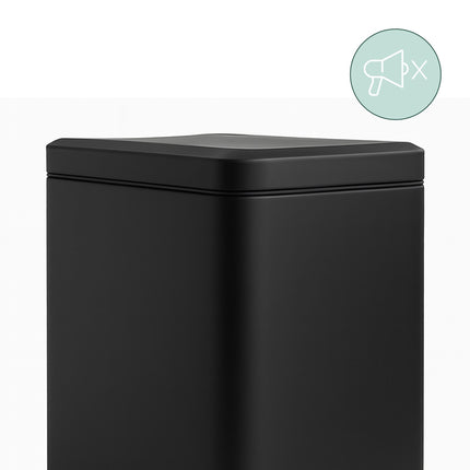 Slim Pedal Bin, 10L – Soft-Close, Hands-Free Design
