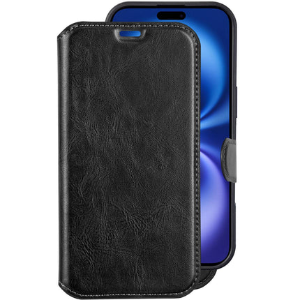 Schlanke Brieftaschenhülle für iPhone 17, 2-in-1 Design
