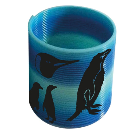 Slinky-Spiralfeder-Spielzeug „Pinguin“