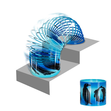 Slinky-Spiralfeder-Spielzeug „Pinguin“