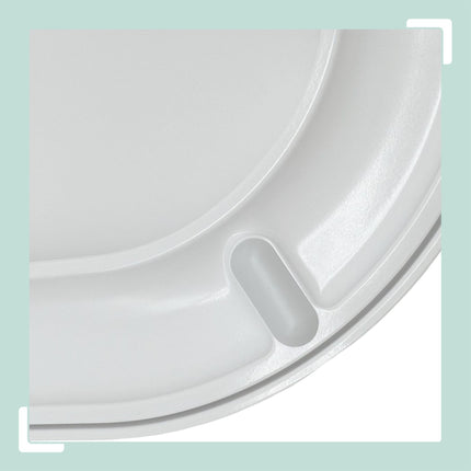 Duroplast WC-Sitz mit Absenkautomatik, abnehmbar, universelle Passform