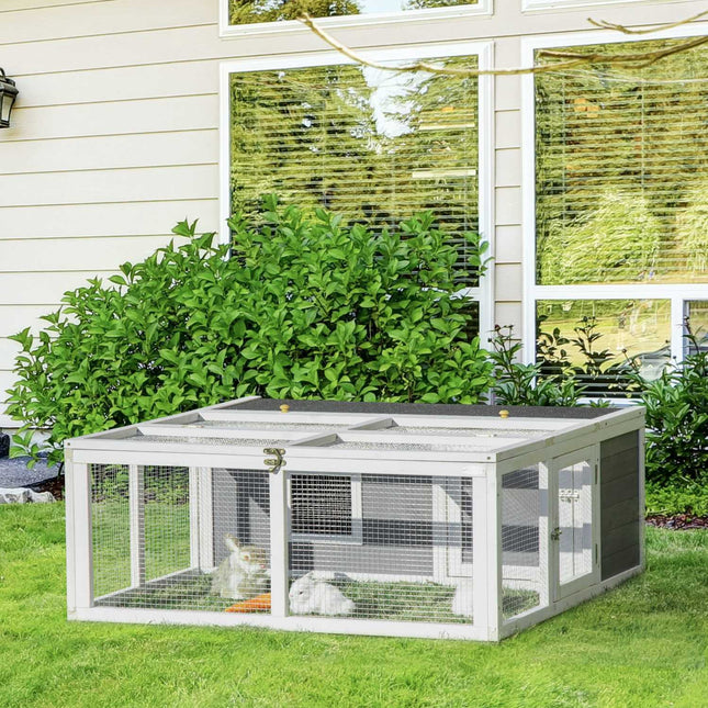 Guinea pig enclosure - Spruce Wood, 120x105x46 cm Enclosure