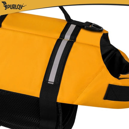 Small Dog Life Jacket, Reflective, 4-7 kg, Yellow