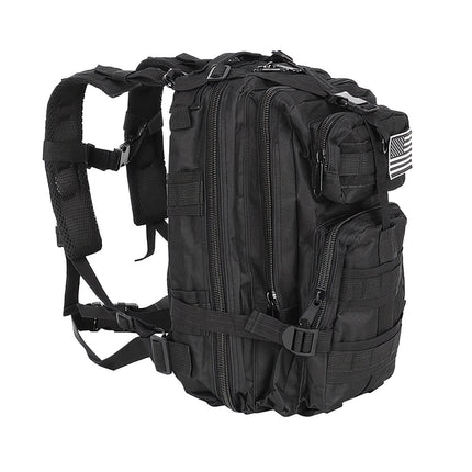 Kleiner schwarzer Touristenrucksack 23089 