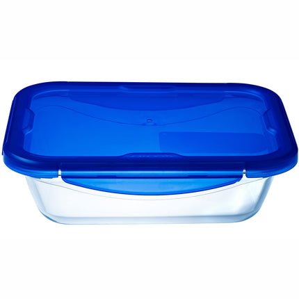 Kleine Form mit Schnappdeckel 21x15cm/0,8L