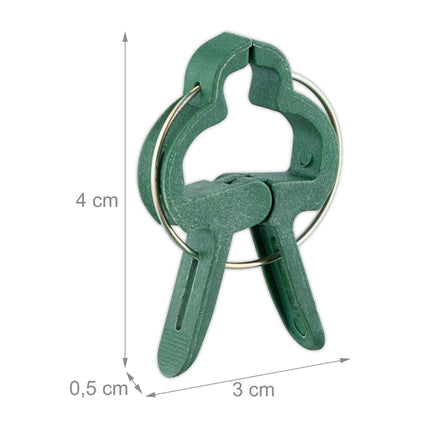 Small plant clips in a set of 120