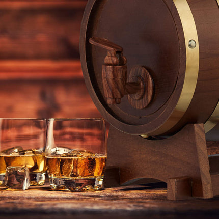Small wooden barrel 2.2 liters