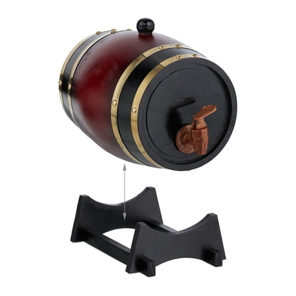 Small wooden barrel 2.2 liters