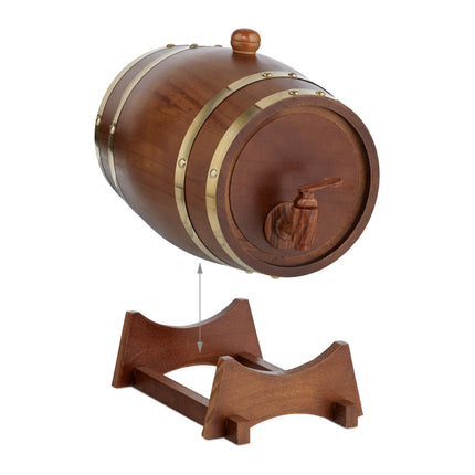 Small wooden barrel 2.2 liters