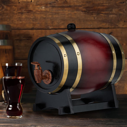 Small wooden barrel 2.2 liters