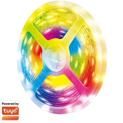 Smart Digital RGB LED strip addressable 400 lm 5m LED WiFi Tuya