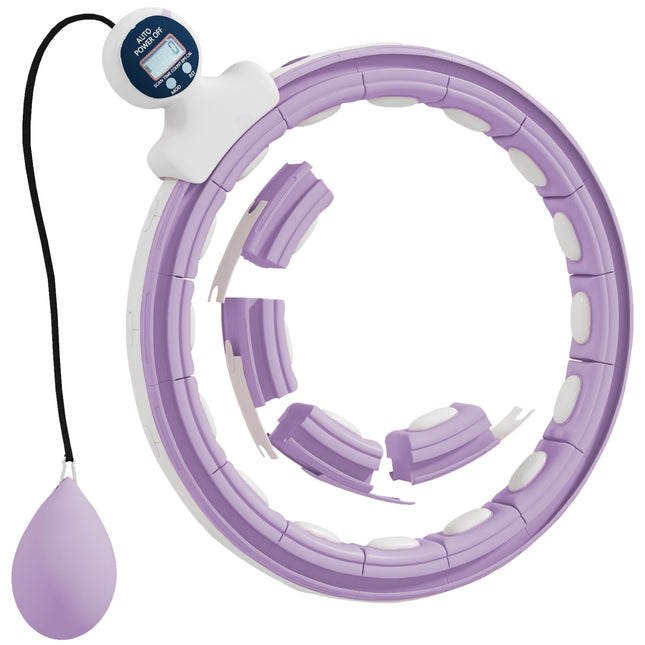 Adjustable Smart Hula Hoop with weight ball counter for adults