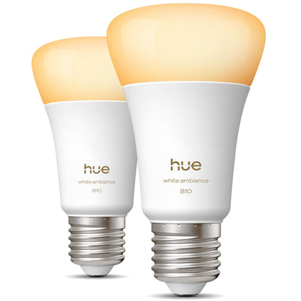 Smarte LED Lampe E27 810lm, White Ambiance, 2er-Pack