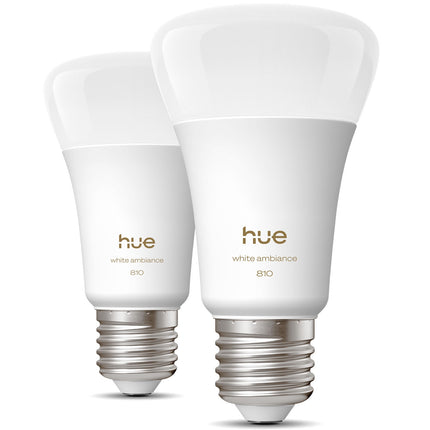 Smarte LED Lampe E27 810lm, White Ambiance, 2er-Pack