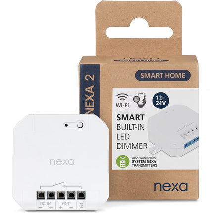 Chytrý LED stmívací modul, WiFi, 12-24V DC