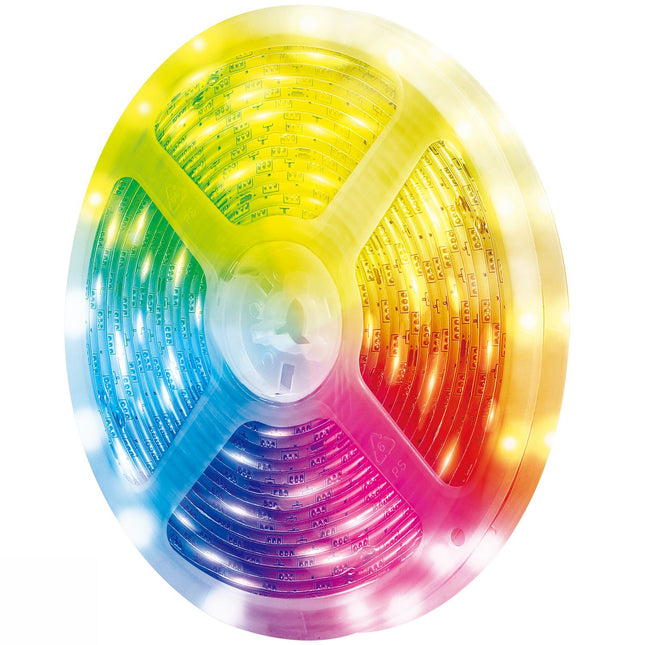 Chytrý RGB+CCT (RGB + teplá-studená bílá) světelný pásek 5m WiFi Tuya
