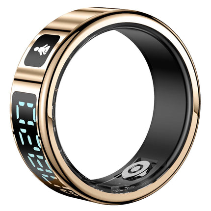Smart Ring with Display, Adjustable Size