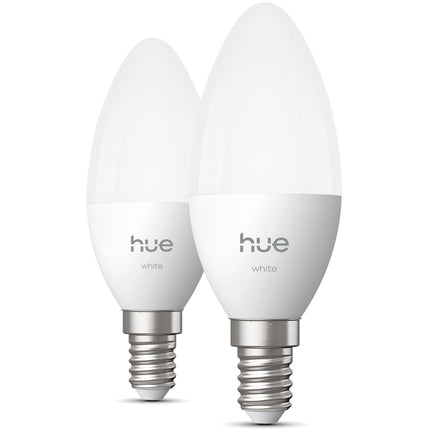 Smarte E14 LED-Kerzenlampen, 470 lm, Doppelpack
