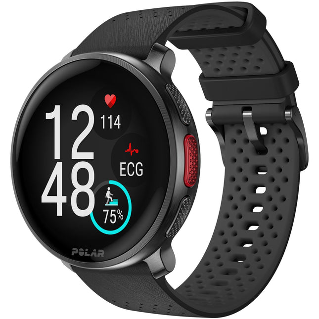 Smartwatch, Schwarz, verstellbares Armband S-L