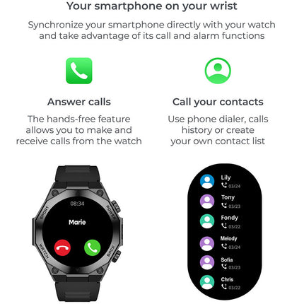 Smartwatch Titan - Schwarz