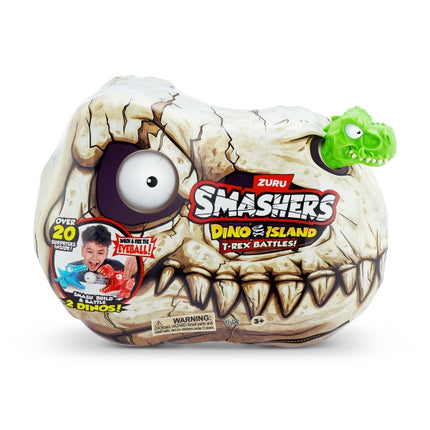 Smashers Playset Dino Island T-Rex Kampf