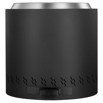 Smokeless Fire Pit, 15.8 In Wood-Burning Stainless Steel
