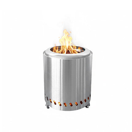 Rauchfreie Edelstahl-Tischfeuerstelle Ø22,5 cm